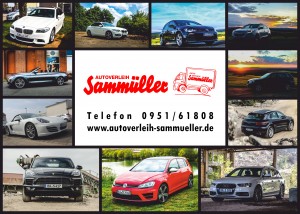 Mietwagen online reservieren - Autoverleih Sammüller 2,25x1,6m