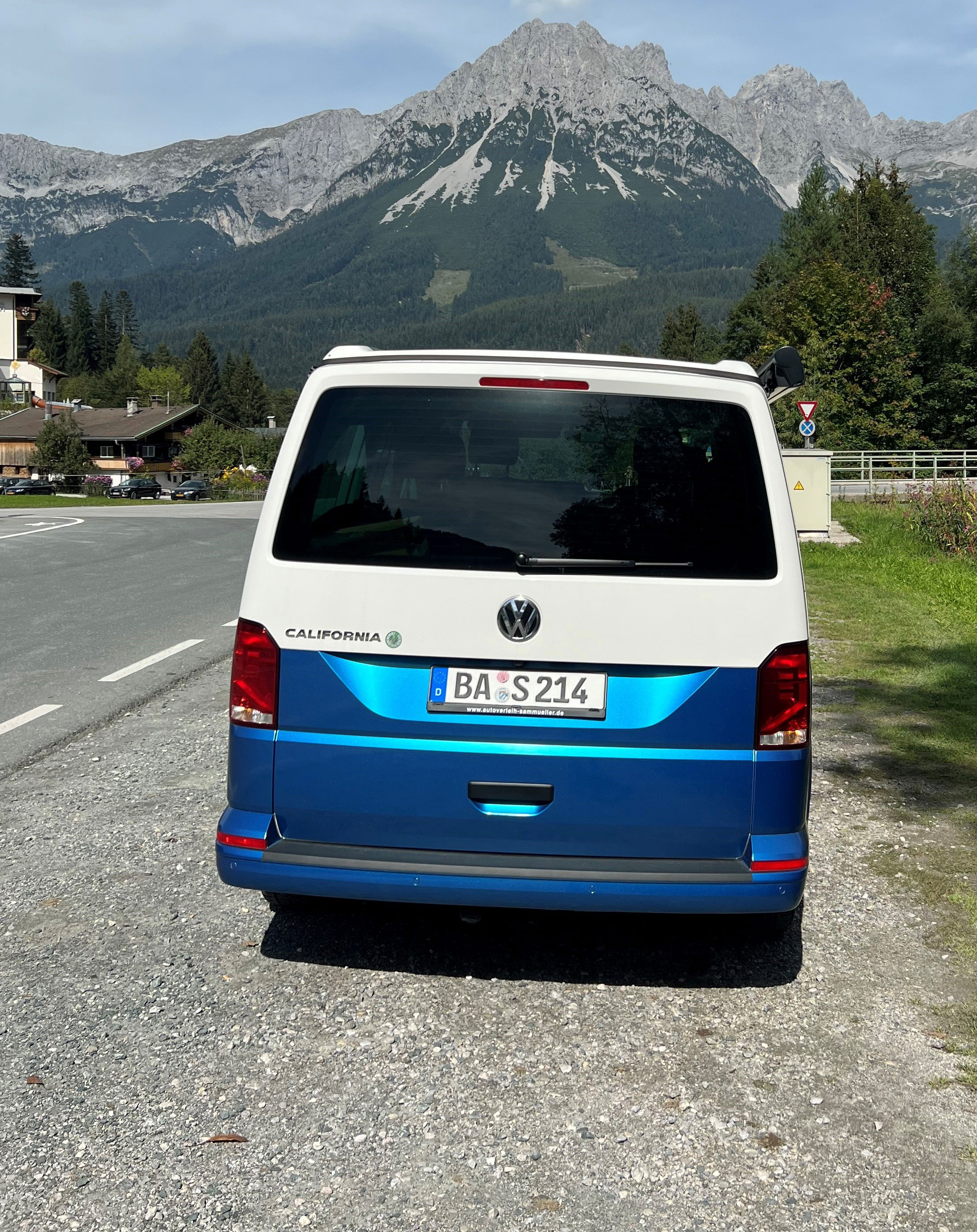 Sitzbezüge Volkswagen T5 und T6 California - Blau